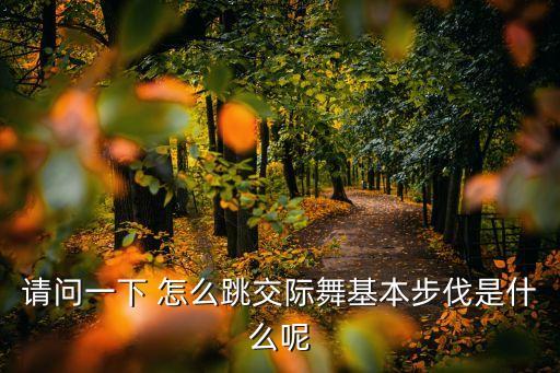 請問一下 怎么跳交際舞基本步伐是什么呢