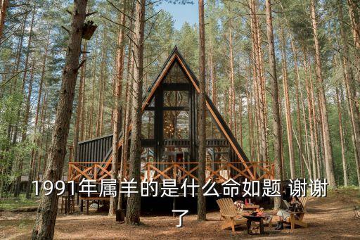 1991年屬羊的是什么命如題 謝謝了