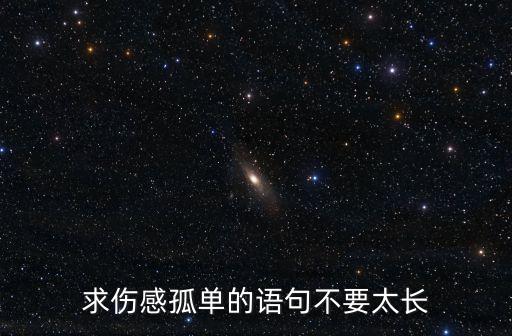 孤獨(dú)的句子，孤獨(dú)的句子求高人