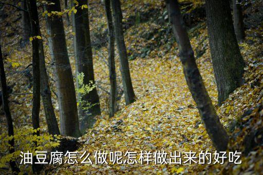 油豆腐，長春油豆腐是什么