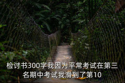 萬能檢討書300字，關于檢討書