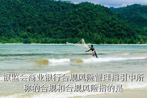 銀監會商業銀行合規風險管理指引中所稱的合規和合規風險指的是