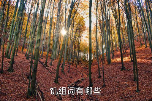 饑的組詞，饑可以怎么組詞
