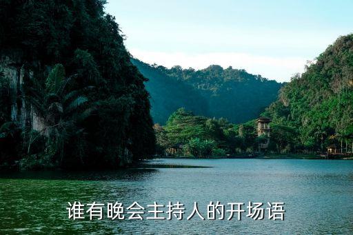 晚會(huì)主持開(kāi)場(chǎng)白，急求晚會(huì)主持開(kāi)場(chǎng)白1