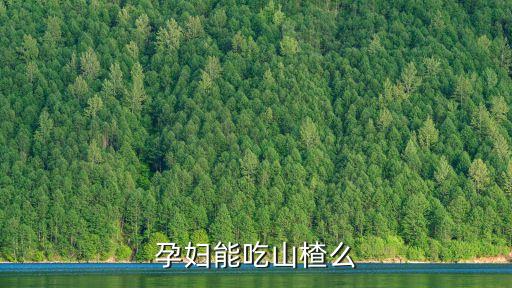 孕婦能不能吃山楂，懷孕能吃山楂嗎