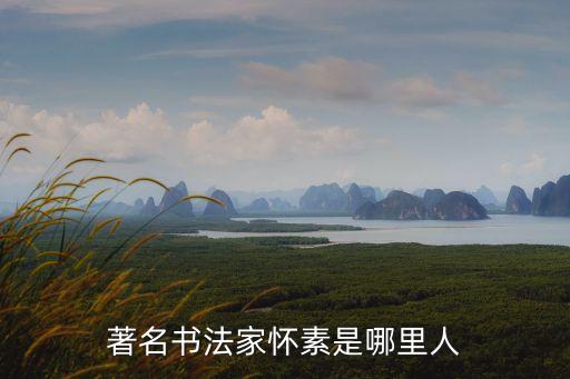 著名書法家懷素是哪里人