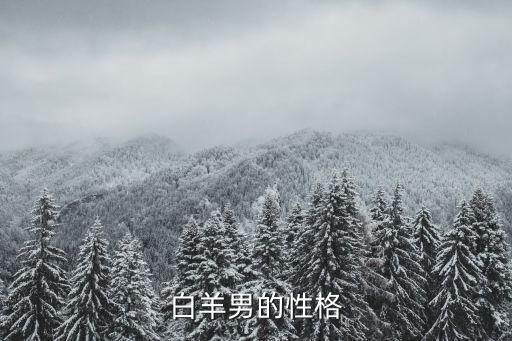 白羊座男生性格，白羊座男人性格
