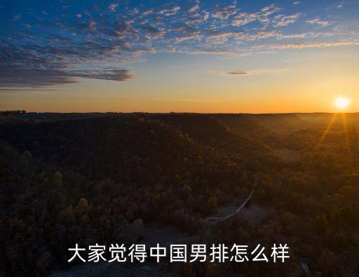 男子排球，大家覺得中國男排怎么樣