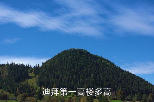 迪拜第一高樓，迪拜第一高樓多高