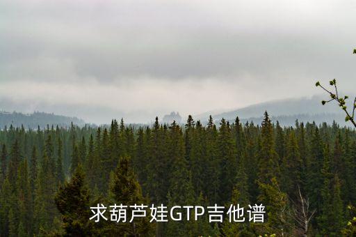 求葫蘆娃GTP吉他譜
