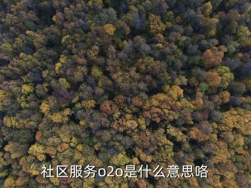 社區o2o，社區O2O模式是什么具體怎么做