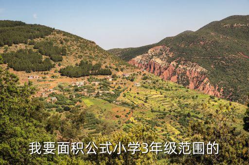 三年級面積公式，小學三年級人教版面積的計算怎么講