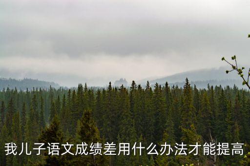孩子語文成績差怎么才能提高，怎樣可以提高小孩子的語文成績