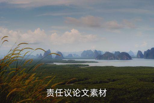 責(zé)任擔(dān)當(dāng)作文素材，以責(zé)任為主題的作文