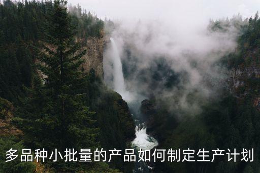 生產規劃，生產計劃怎么寫