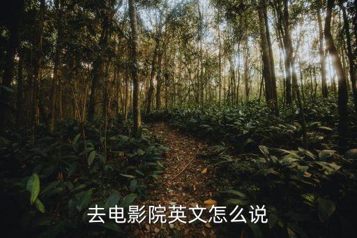去電影院的英文，去電影院用英文怎么寫