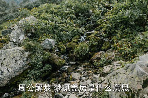 夢到蓋房子，做夢蓋房子是好還是不好