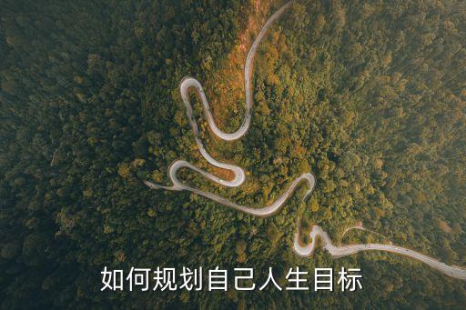 目標規劃，如何規劃自己人生目標