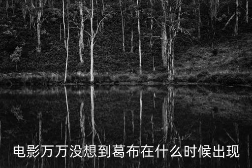 電影萬萬沒想到葛布在什么時候出現