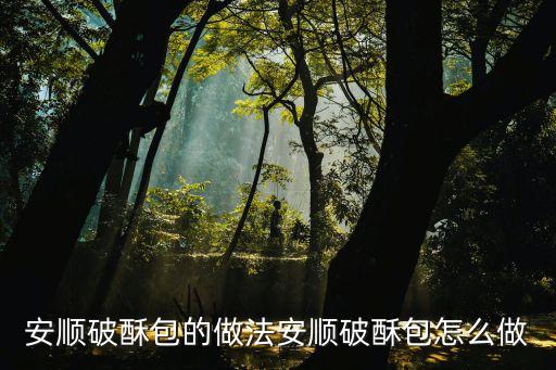 破酥包子，安順破酥包的做法安順破酥包怎么做