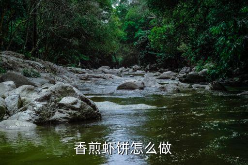 香煎蝦餅，香油煎蝦餅怎么做