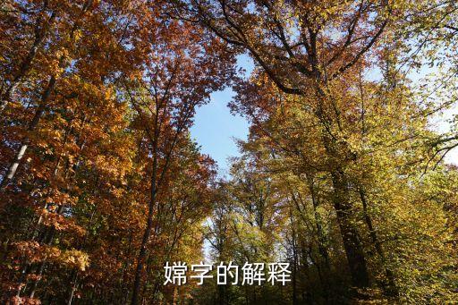 嫦字的解釋