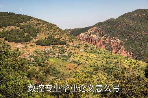 數控畢業論文，數控專業畢業論文