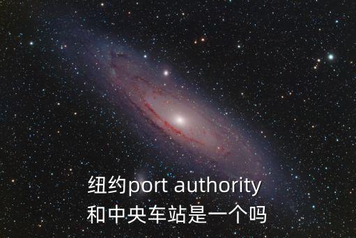 紐約中央車站，紐約port authority 和中央車站是一個嗎