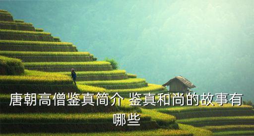 唐朝高僧鑒真簡介 鑒真和尚的故事有哪些