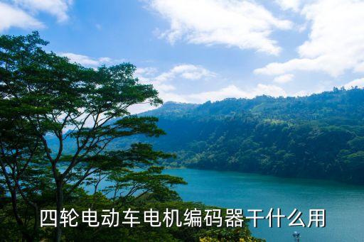 編碼器的作用，四輪電動車電機編碼器干什么用