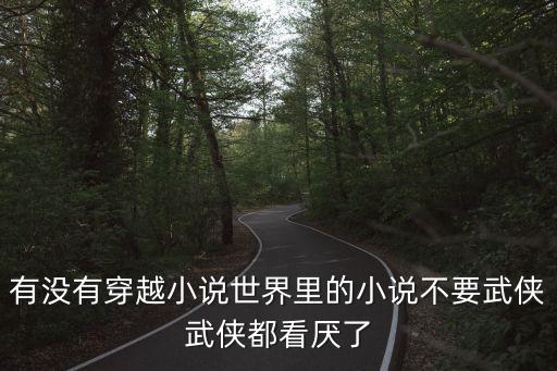 有沒有穿越小說世界里的小說不要武俠武俠都看厭了