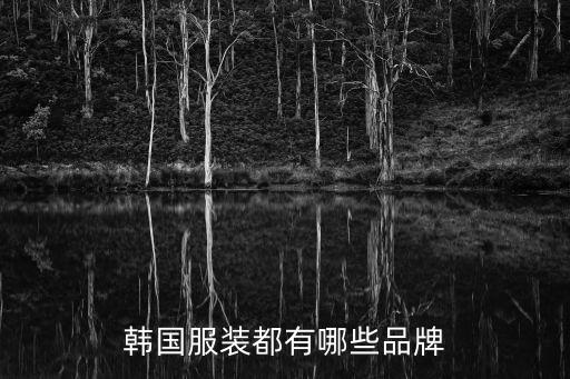 韓國服裝都有哪些品牌