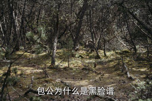 包公為什么是黑臉譜