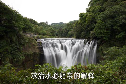 治水必躬親，治水必躬親翻譯及答案