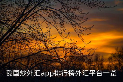外匯交易平臺，外匯交易平臺是什么