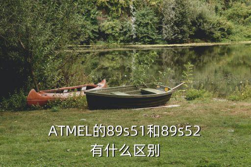 ATMEL的89s51和89s52有什么區別