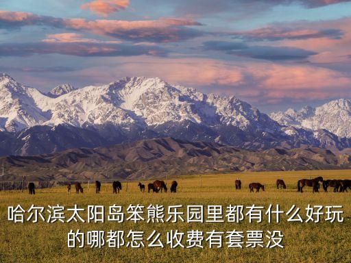 哈爾濱太陽島笨熊樂園里都有什么好玩的哪都怎么收費有套票沒
