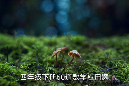 四年級下冊數(shù)學應(yīng)用題，小學四年級下冊數(shù)學應(yīng)用題
