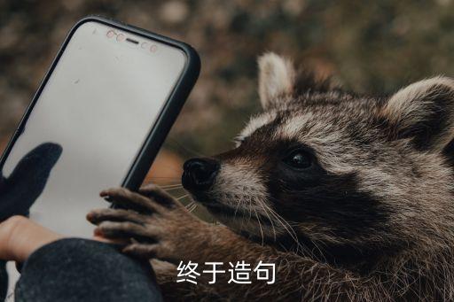 終于造句，終于造句