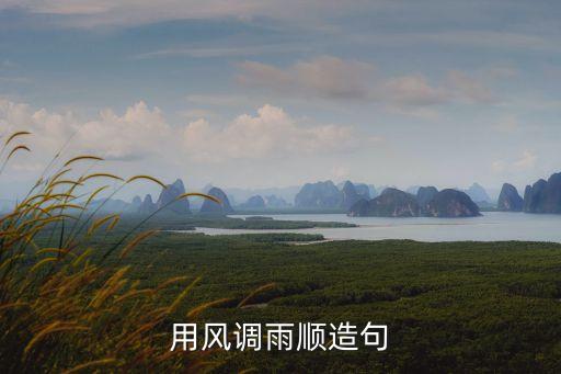 風(fēng)調(diào)雨順造句，風(fēng)調(diào)雨順造句