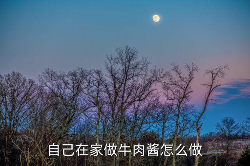 牛肉醬的制作方法，做法牛肉醬配方怎么做牛肉醬