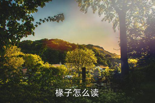 椽子怎么讀，椽檁柁這三個字讀什么