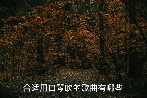 口琴音樂，合適用口琴吹的歌曲有哪些