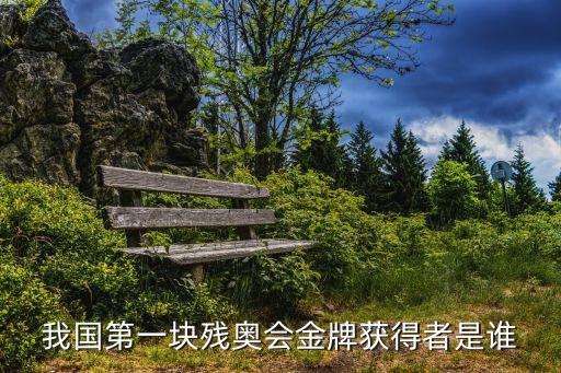 平亞麗，中國第一枚傷殘人奧運會金牌得主是