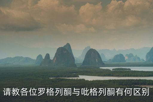 羅格列酮，請(qǐng)教各位羅格列酮與吡格列酮有何區(qū)別