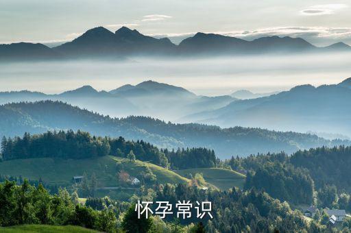 懷孕常識