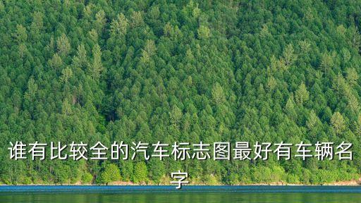 所有車標志圖片名字大全，所有汽車標志圖片誰有