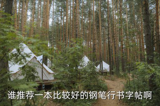 硬筆行楷字帖，有哪些比較好的楷體硬筆書法字帖推薦