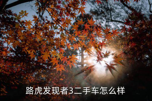 發現3，路虎發現3是哪年出的