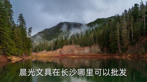 晨光文具在長沙哪里可以批發(fā)